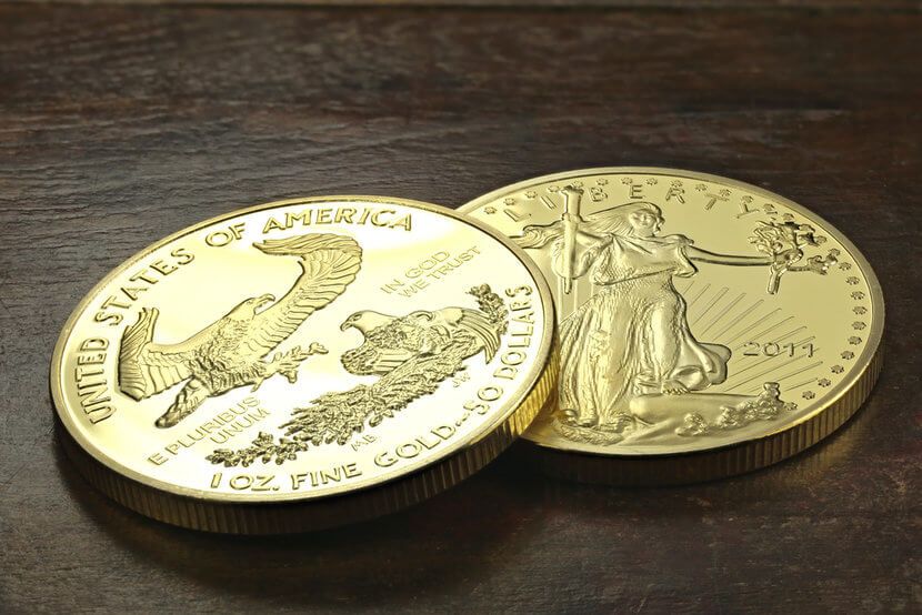 Moneda de oro American Eagle