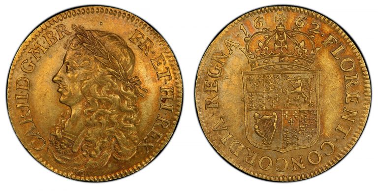 atlas numismatic Patrón Carlos II Amplio Ex Eliasberg